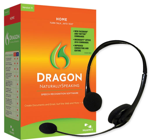 Dragon Naturally Speaking Software